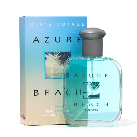 Perfume water men's Men’s Voyage Azure Beach, 100 ml (based on Azzaro Chrome (Azzazaro)