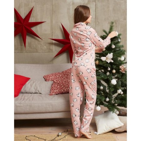 Pajamas (trousers, jacket) KAFTAN "cats", p. 40-42-14