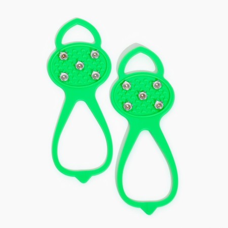 Ice steps 5 spikes size 26-35, green, children's-1