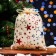 Gift bag from the canvases "Iridiscent stars", 15 x 20 cm