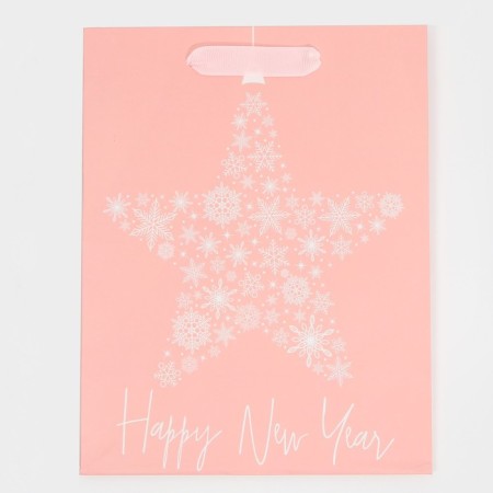 Laminated vertical packet "Sweet New Year", MS 18 x 23 x 10 cm, New Year-5