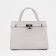 Bag Female Tout with zipper, white color