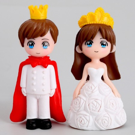 Miniature Puppet "Prince and Princess"