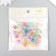 Beads for creativity plastic "Broken glass" set 20 grams, d = 1 cm, mix