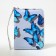 Children's wallet with lightning, blue color