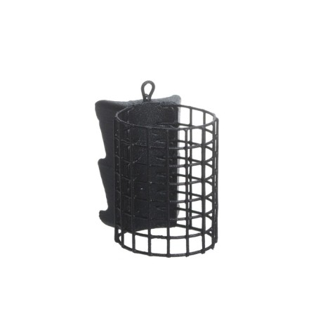 Metallic feeder X-Feeder Me Grip M Grid, Matt Black, 100 g, 40 ml