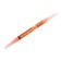 Textbook marker 0.5-3.5 mm Erichkrause Visioline V-16 Brush Neon, bilateral, orange neon, water-based ink