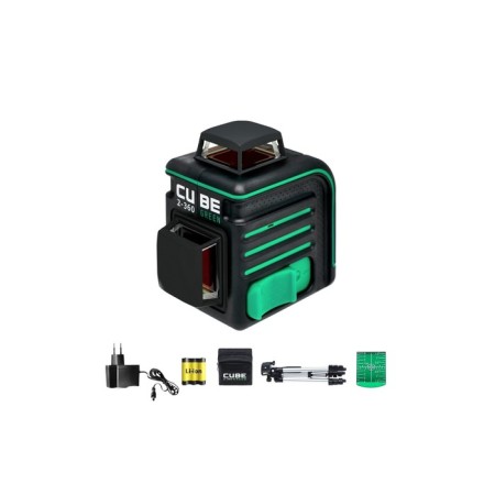 Laser Laser ADA Cube 2-360 Green Professional Edition, up to 20 m, 2 rays, 532 nm, ± 0.3 mm/m 77