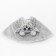 Carnival cape "lamb", height 104-128 cm, gray