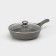 Pan, d = 24 cm, removable handle, glass cover, anti -stick coating, color light marble