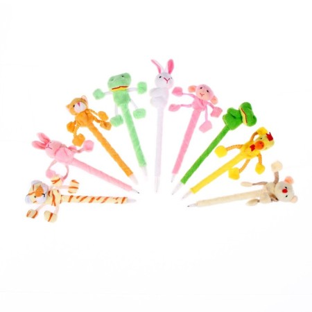 Pen "Beasts", Mix Colors-3