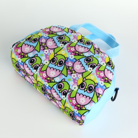 Bag owl, 21*8*13.5, lightning departure, string reg, blue-3