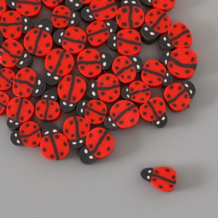 Beads Rubber Figure "Little Covers" Mix, UP. 500 pcs.-1