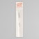 Nail design, bent, point, 17.5 cm, d - 2 × 7 mm, white color