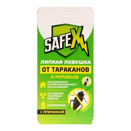 A glue dummy trap with a bait, from cockroaches and ants Safex, 5 pcs-1