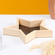 Wooden Kashpo 29 × 29 × 4.5 cm 