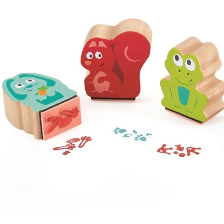 Set of Hape "animals", 3 stamps-2