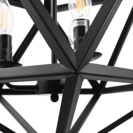 Bayerlux suspension Bayerlux "Geometry" E14 3x40W black 45x45x45 cm-3