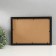Photo frame wood, glass in 2 photos 10x15 cm "Passpartu" black 2x23x33 cm