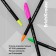 Set of ballpoint pens 4 pcs, erichkrause, "neo stick Accent" node 0.7 mm color blue blue