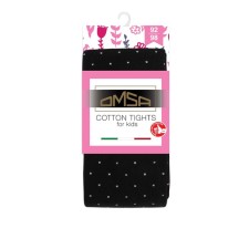 Колготки детские OMSA kids Collant 12Р31-2 горох Nero, размер 116-122