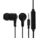 Perfeo Call headphones, vacuum, wired, microphone, 104 dB, 32 Ohm, 3.5 mm, 1.2 m, package, black