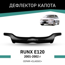 Defly hood deflector for Toyota Runx (E120), 2001-2002