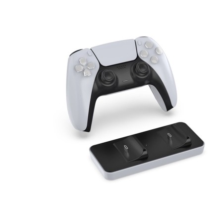 Charger for 2-X Gampads PS5 Dobe TP5-0591, Changing Dock, black and white-2