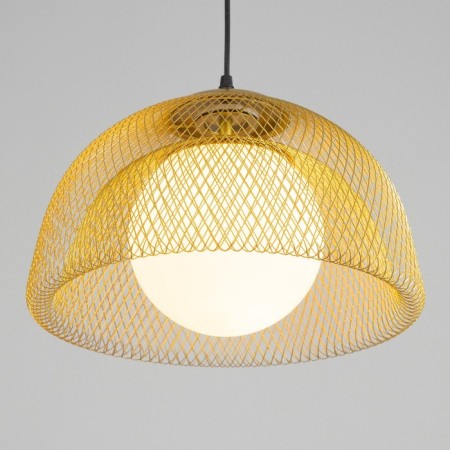 Bayerlux lamp "Brighton" E27 40W gold 35x35x30-130cm-2