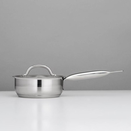 Stein, 860 ml, d = 14 cm, h = 5.5 cm, metal cover, triple bottom, induction-1