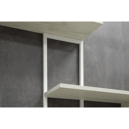 Wounding wall loft DQ Damels, 700*186*892, m/k white, oak white chipboard-2