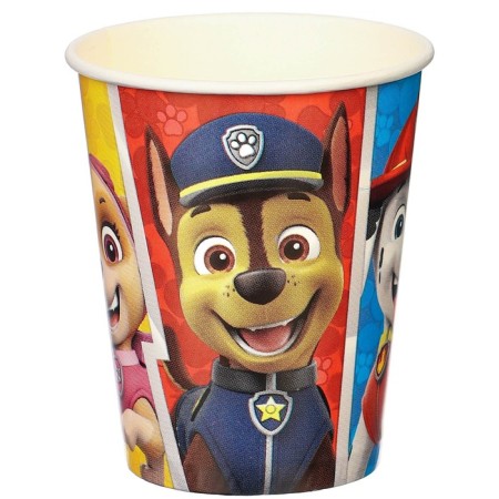 Paper glass "Happy Birthday!", 250 ml, puppy patrol-1