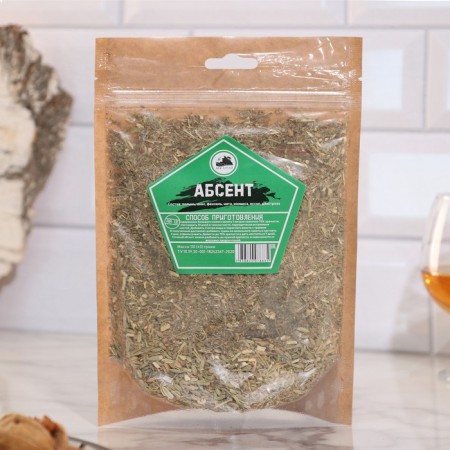 A set of herbs and spices for the preparation of tincture "Absent" 110 gr. per 1 l.