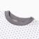 Long -sleeved long sleeve color gray peas, height 74
