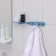 Bathroom holder on Velcro “Solution”, 41 × 7 × 4.5 cm, color mix