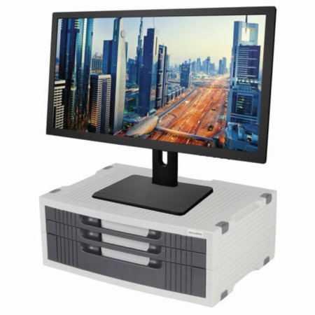 Brauberg printer/monitor stand, with 1 shelf and 3 boxes, 380x275x150 mm, 510190-2