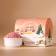 New Year. Bath Salt "Wonderful Winter", 300 grams, the aroma of strawberry marshmallows