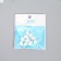 Decor for creativity Plastic "Pearl-boat with a loop" set 10 pcs 1.4x1 cm