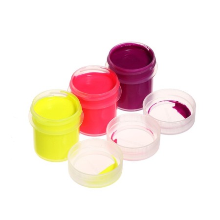 Gouache 9 colors x 20 ml, erichkrause, neon, fluorescent effect, in cardboard packaging-10