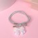 Hair gum "Alba" bow, 5 cm