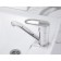 Kitchen mixer "RMS" SL52-004FB-15, single-leaf, spill 150 mm, zinc, chromium
