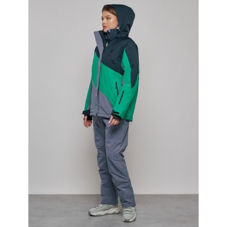 Ski costume is female, size 54, black color-6