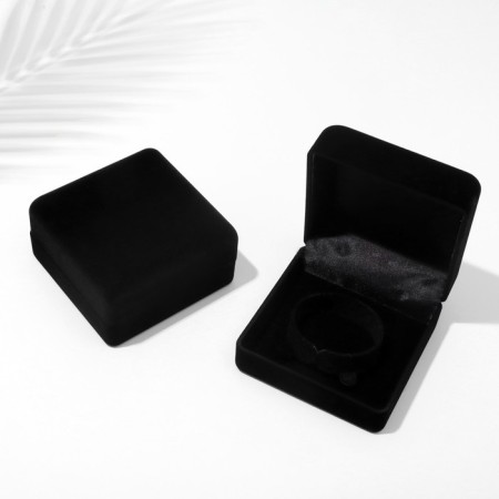Velvet case under the bracelet/clock "Classic", 9 × 9, black color-1