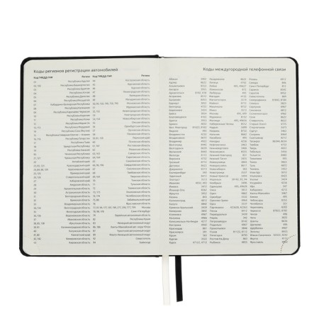 Leduced Diary A5, 160 sheets, Devente.emblem, firm cover of artificial leather with foam rubber, lies, block 70 g/m2, black-5