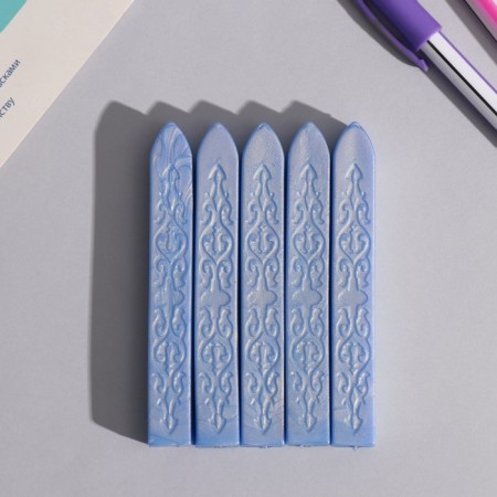 Surgut for printing the rod "blue-blue" pearl 1.1x1.1x9 cm-3