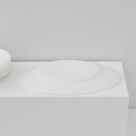 A set of dessert plates Luminarc EVERYAYDAY, D = 19 cm, glass -ceramic, 6 pcs, white color-3