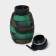 Water bottle folding "Militari", silicone, 500 ml, 7 × 21 cm, green color