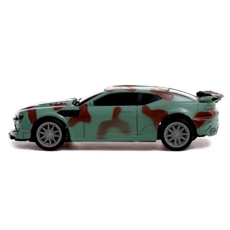 Radio -controlled car "Terrible Reiser", 1:20, light effects, green color-1