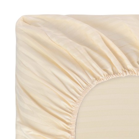 Morgan sheet, size 160x200x30 cm, beige color-1