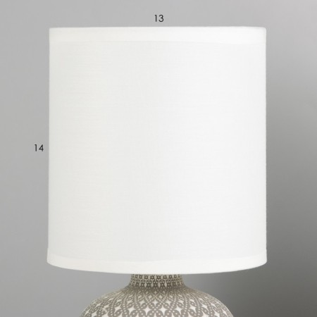 HELL LUMOM E14 40W is gray, white 27x13x13 cm-3